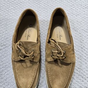 Loro Piana Sea-Sail Walk Loafers 43 US 10 Suede Tan AUTHENTICATED Poizon Italy